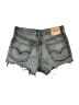 Levi's Stars Gray Denim Shorts Size 26 waist - photo 2