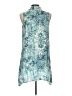 Cupio 100% Viscose Teal Cocktail Dress Size L - photo 2