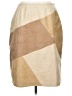 Lizsport 100% Polyester Color Block Tan Formal Skirt Size 12 - photo 1
