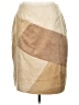 Lizsport 100% Polyester Color Block Tan Formal Skirt Size 12 - photo 2