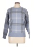 Tahari Plaid Blue Pullover Sweater Size L - photo 1