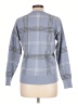 Tahari Plaid Blue Pullover Sweater Size L - photo 2