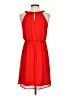 Mossimo 100% Polyester Red Casual Dress Size S - photo 2
