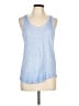 J.Crew 100% Linen Blue Tank Top Size L - photo 1