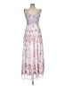 Unbranded 100% Polyester Paisley White Casual Dress Size L - photo 1