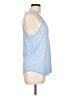 J.Crew 100% Linen Blue Tank Top Size L - photo 4