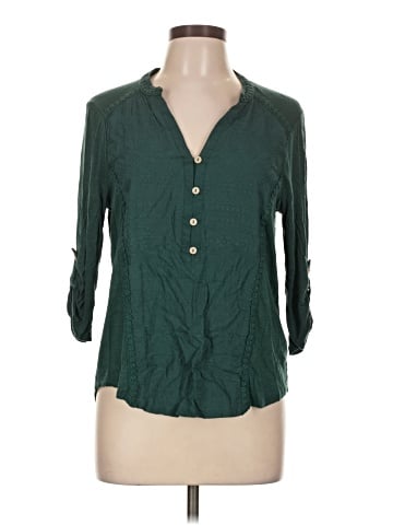 Democracy 3/4 Sleeve Blouse (view 1)
