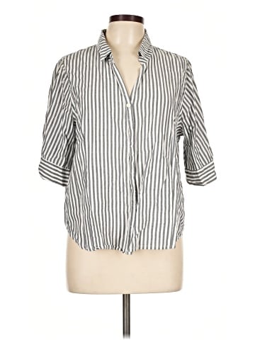 J.Crew 3/4 Sleeve Button-Down Shirt (view 1)