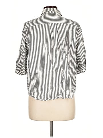 J.Crew 3/4 Sleeve Button-Down Shirt (view 2)