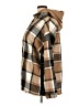 Unbranded 100% Polyester Plaid Brown Coat Size 2X - photo 5
