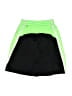 Puma 100% Polyester Color Block Green Athletic Shorts Size 6 - photo 2