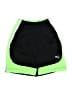 Puma 100% Polyester Color Block Green Athletic Shorts Size 6 - photo 1