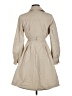 H&M 100% Cotton Tan Trenchcoat Size 8 - photo 2