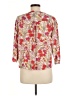 Democracy 100% Rayon Floral Pink 3/4 Sleeve Blouse Size M (petite) - photo 2