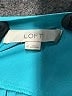 Ann Taylor LOFT 100% Polyester Teal Sleeveless Blouse Size M - photo 7