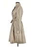 H&M 100% Cotton Tan Trenchcoat Size 8 - photo 5