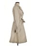 H&M 100% Cotton Tan Trenchcoat Size 8 - photo 4