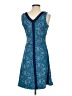 Title Nine Paisley Blue Casual Dress Size S - photo 2