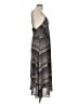 Valette 100% Polyester Chevron-herringbone Gray Casual Dress Size 12 - photo 4