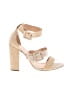 Schutz Gold Sandals Size 8 1/2 - photo 1
