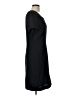 Talbots 100% Recycled Polyester Solid Black Cocktail Dress Size 12 - photo 4