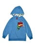Marvel Blue Zip Up Hoodie Size 8 - photo 1