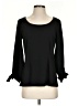 Ann Taylor Black 3/4 Sleeve Top Size S - photo 1