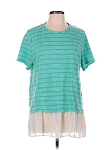 LOGO by Lori Goldstein Short Sleeve T-Shirt (view 1)