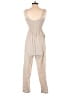 Old Navy Solid Tan Jumpsuit Size S - photo 2