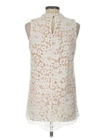 Rose + Olive Sleeveless Blouse (view 2)