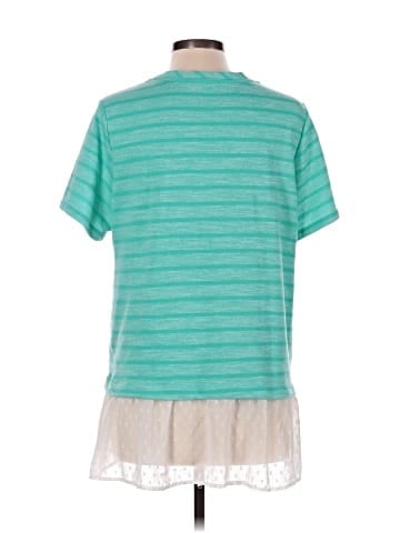 LOGO by Lori Goldstein Short Sleeve T-Shirt (view 2)