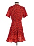Missguided 100% Polyester Red Cocktail Dress Size 4 - photo 2