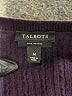 Talbots 100% Cotton Black Cardigan Size M - photo 7
