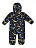 Hanna Andersson 100% Polyester Print Black One Piece Snowsuit Size 18-24 mo - photo 2