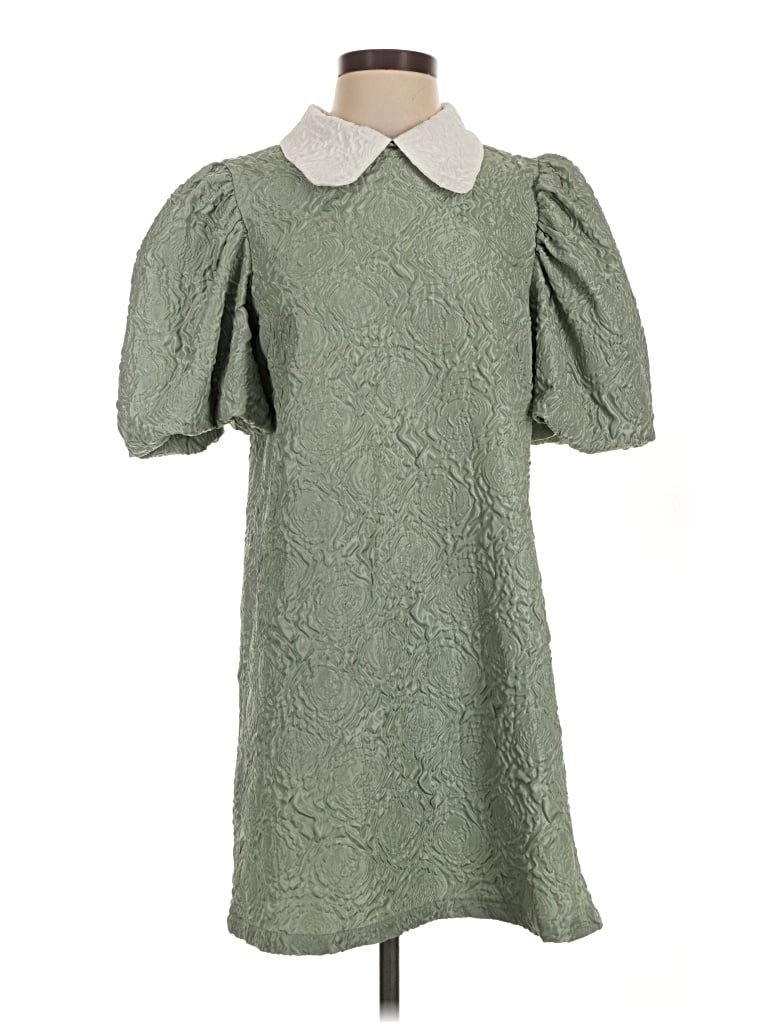 Pre-owned Tcec Casual Dress In Green