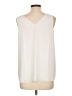Lilly Pulitzer 100% Polyester Ivory Sleeveless Blouse Size L - photo 2