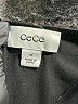 CeCe Black Short Sleeve Blouse Size M - photo 7