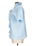 Unbranded Color Block Blue Short Sleeve Blouse Size L - photo 5