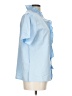 Unbranded Color Block Blue Short Sleeve Blouse Size L - photo 4