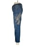 Democracy Paisley Blue Jeans Size 6 - photo 5