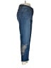 Democracy Paisley Blue Jeans Size 6 - photo 4