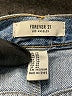 Forever 21 100% Cotton Hearts Blue Jeans Size 26 waist - photo 7