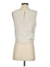 Club Monaco Ivory Sleeveless Blouse Size S - photo 2