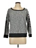Knox Rose Print Gray Pullover Sweater Size M - photo 1