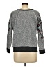 Knox Rose Print Gray Pullover Sweater Size M - photo 2