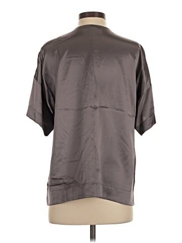 Lafayette 148 New York Short Sleeve Blouse (view 2)