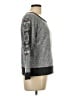 Knox Rose Print Gray Pullover Sweater Size M - photo 4