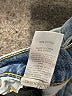 PacSun 100% Cotton Color Block Blue Jeans Size 26 waist (estimated) - photo 5