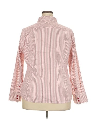 Jones New York Signature Long Sleeve Button-Down Shirt (view 2)