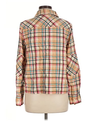 Lands' End Canvas Long Sleeve Button-Down Shirt (view 2)